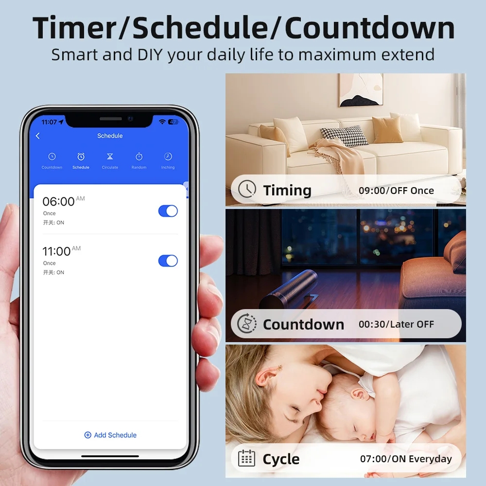 2 Way Control Tuya Mini 16A Wi - Home Automation Technology recension och pris
