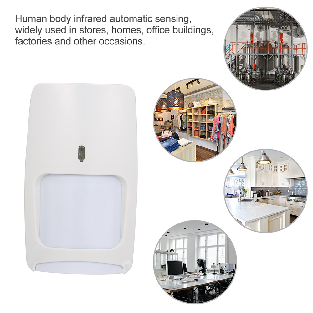 Wired Dual-tech Infrared Motio - Motion Sensor Pir Wired recension och pris