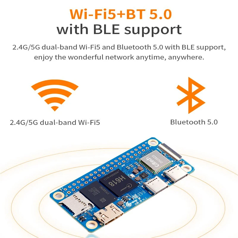 Orange Pi Zero 2 W 2GB RAM DDR - Pi Zero W Board recension och pris