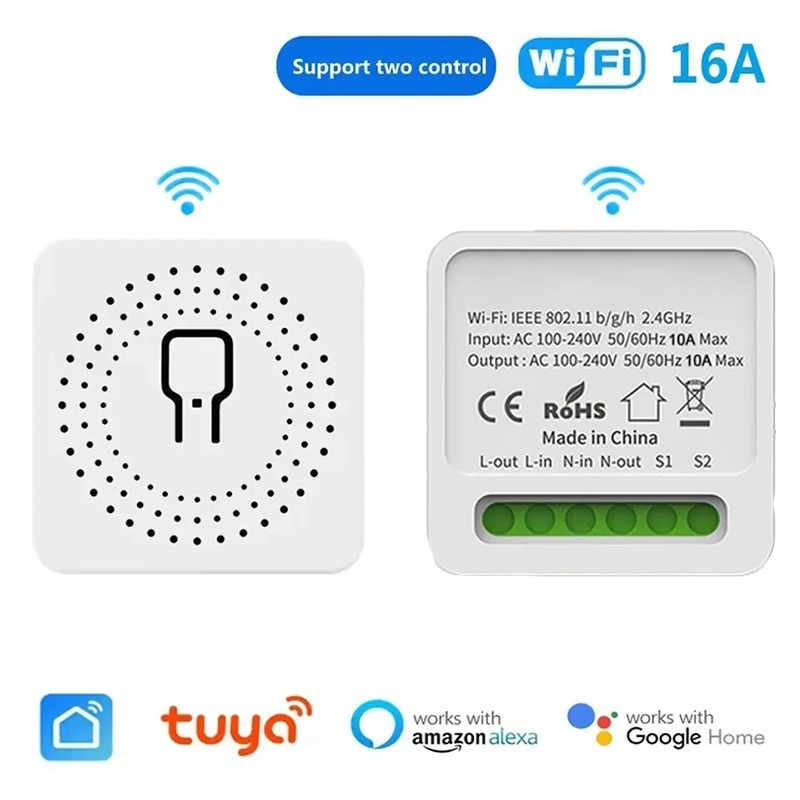 Tuya Zigbee 16A WiFi Mini Smar - Home Automation Diy Kit recension och pris
