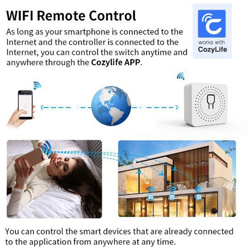 Tuya Zigbee 16A WiFi Mini Smar - Home Automation Diy Kit recension och pris